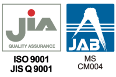 ISO9001 / JIS Q 9001 / MS CM004